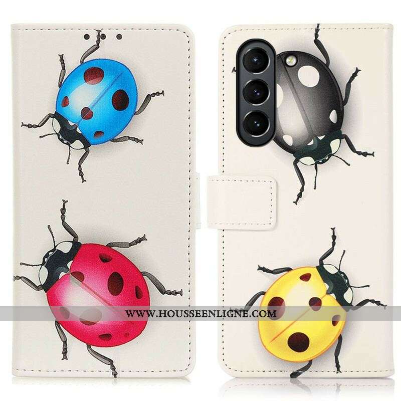 Housse Samsung Galaxy S21 FE Coccinelles