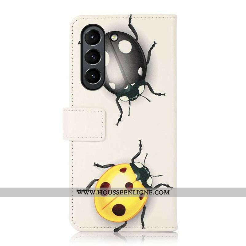 Housse Samsung Galaxy S21 FE Coccinelles