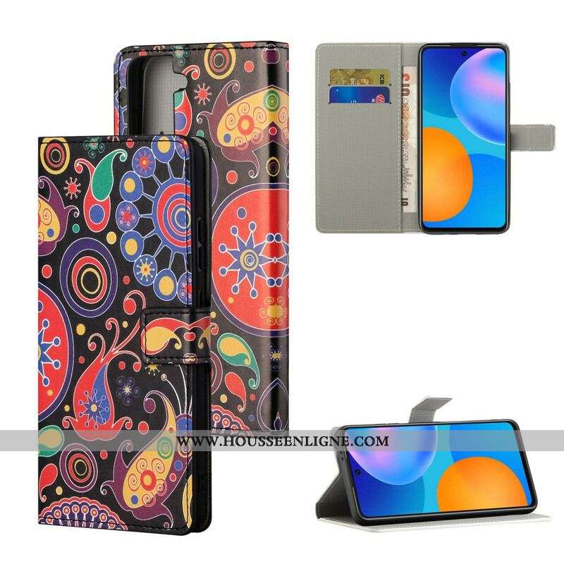 Housse Samsung Galaxy S21 FE Design Galaxie