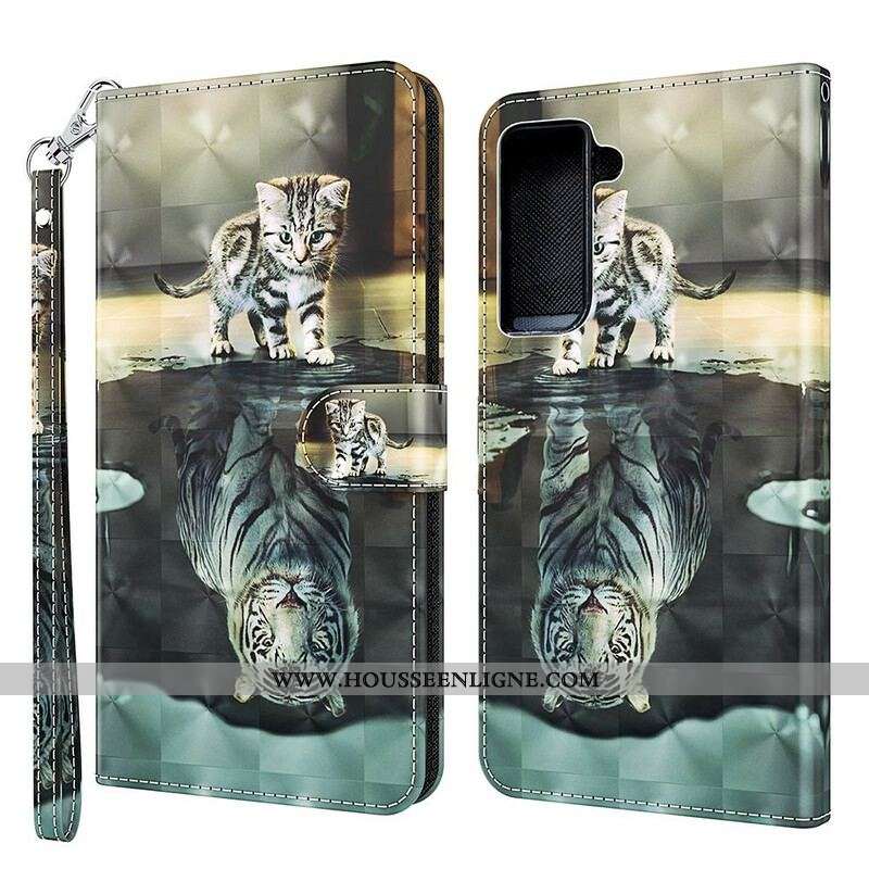 Housse Samsung Galaxy S21 FE Ernest Le Tigre