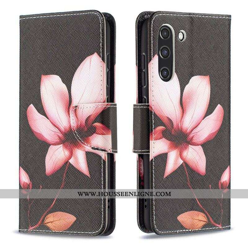 Housse Samsung Galaxy S21 FE Fleur Rose