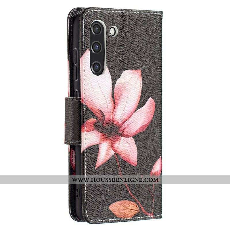 Housse Samsung Galaxy S21 FE Fleur Rose