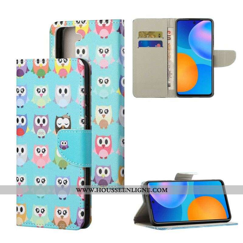 Housse Samsung Galaxy S21 FE Hiboux