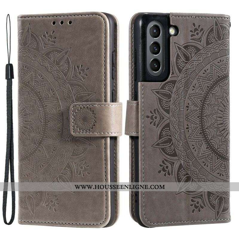 Housse Samsung Galaxy S21 FE Mandala Soleil