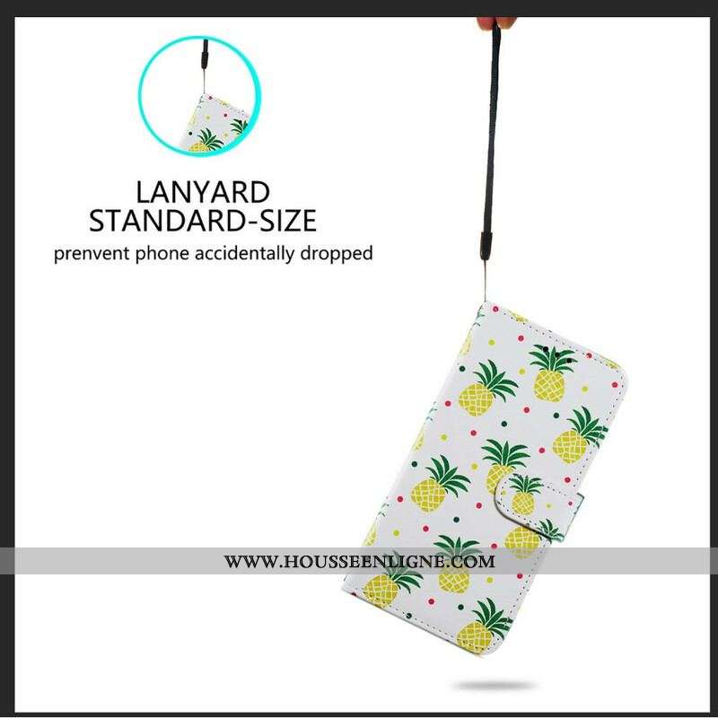 Housse Samsung Galaxy S21 FE Multiples Ananas