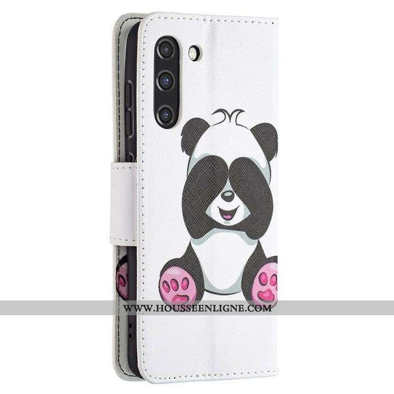 Housse Samsung Galaxy S21 FE Panda Fun