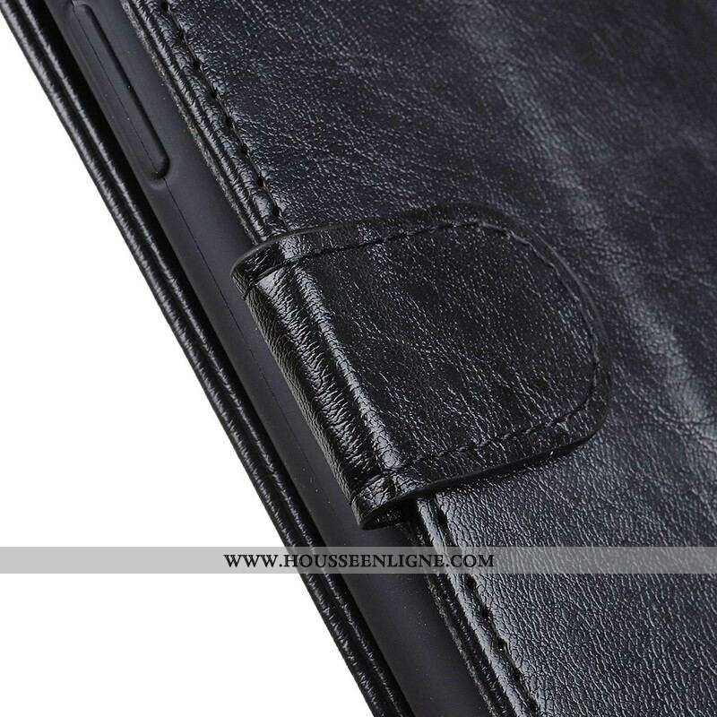 Housse Samsung Galaxy S21 FE Simili Cuir Texturé