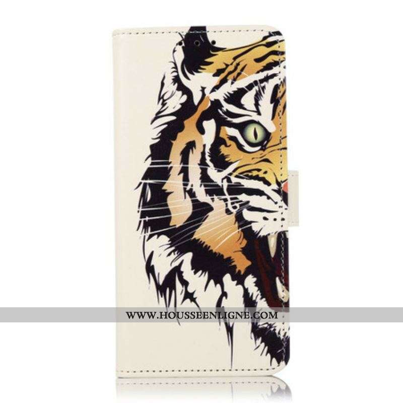 Housse Samsung Galaxy S21 FE Tigre Féroce