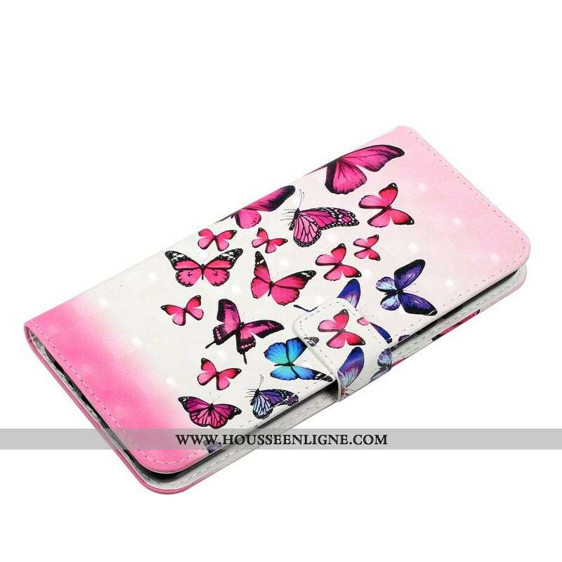 Housse Samsung Galaxy S21 FE Vol de Papillons