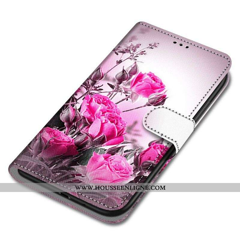 Housse Samsung Galaxy S21 Plus 5G Fleurs Magiques