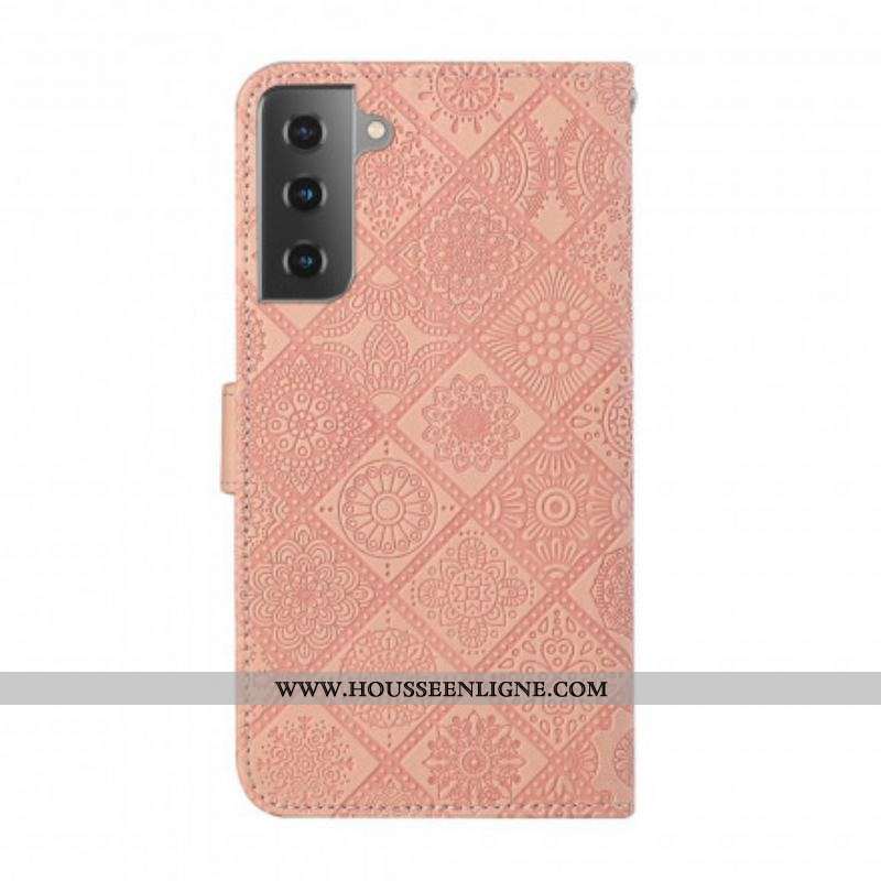 Housse Samsung Galaxy S21 Plus 5G Motif Tapisserie