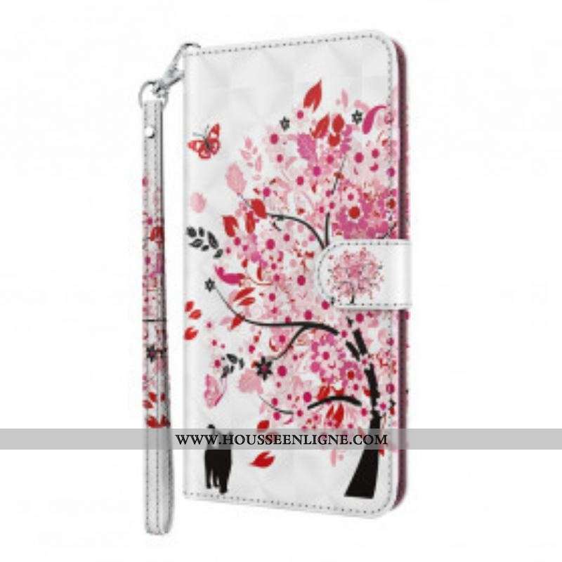 Housse Samsung Galaxy S21 Ultra 5G Arbre Rose