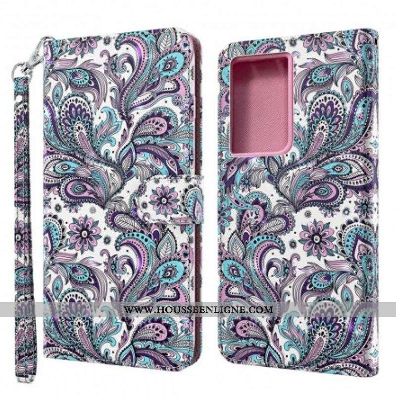 Housse Samsung Galaxy S21 Ultra 5G Chic Dentelle