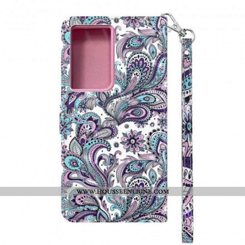 Housse Samsung Galaxy S21 Ultra 5G Chic Dentelle