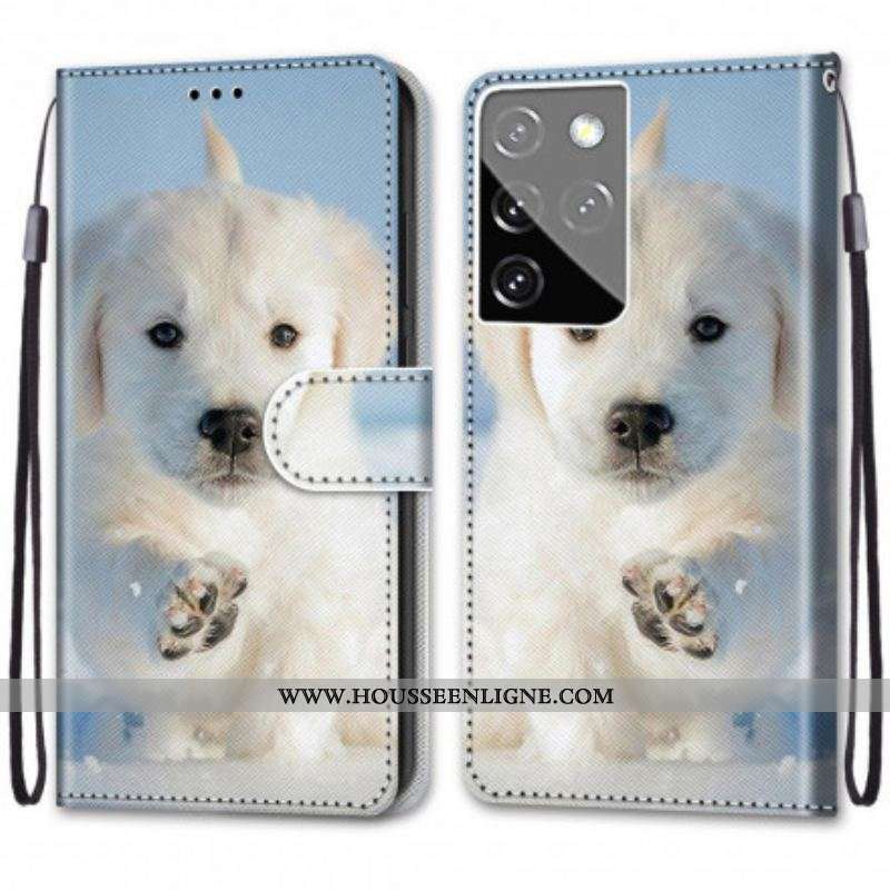 Housse Samsung Galaxy S21 Ultra 5G Cute Dog