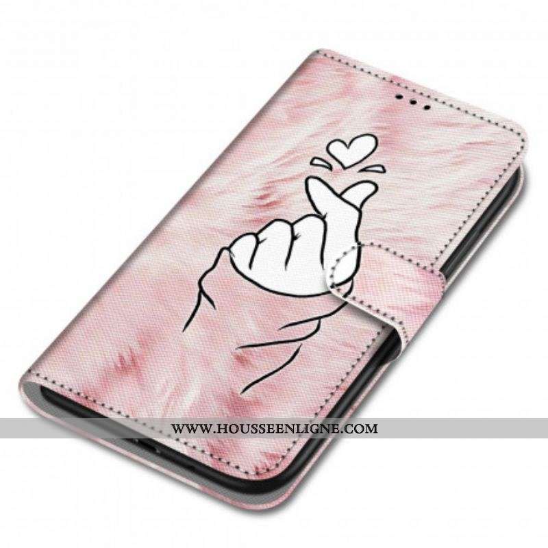 Housse Samsung Galaxy S21 Ultra 5G Finger Heart