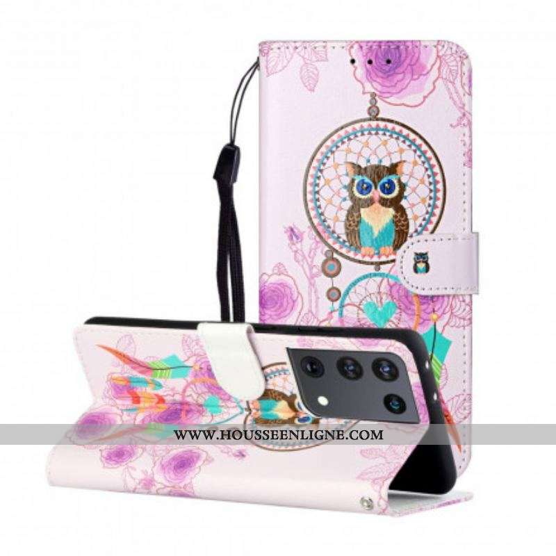 Housse Samsung Galaxy S21 Ultra 5G KIng Owl