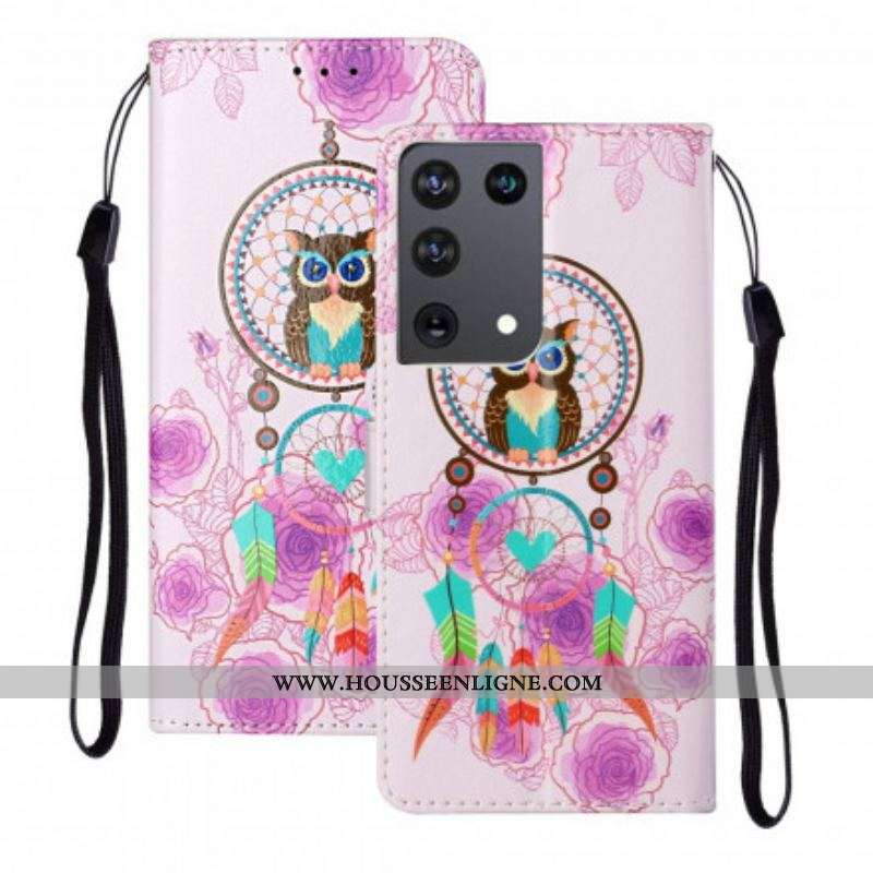 Housse Samsung Galaxy S21 Ultra 5G KIng Owl