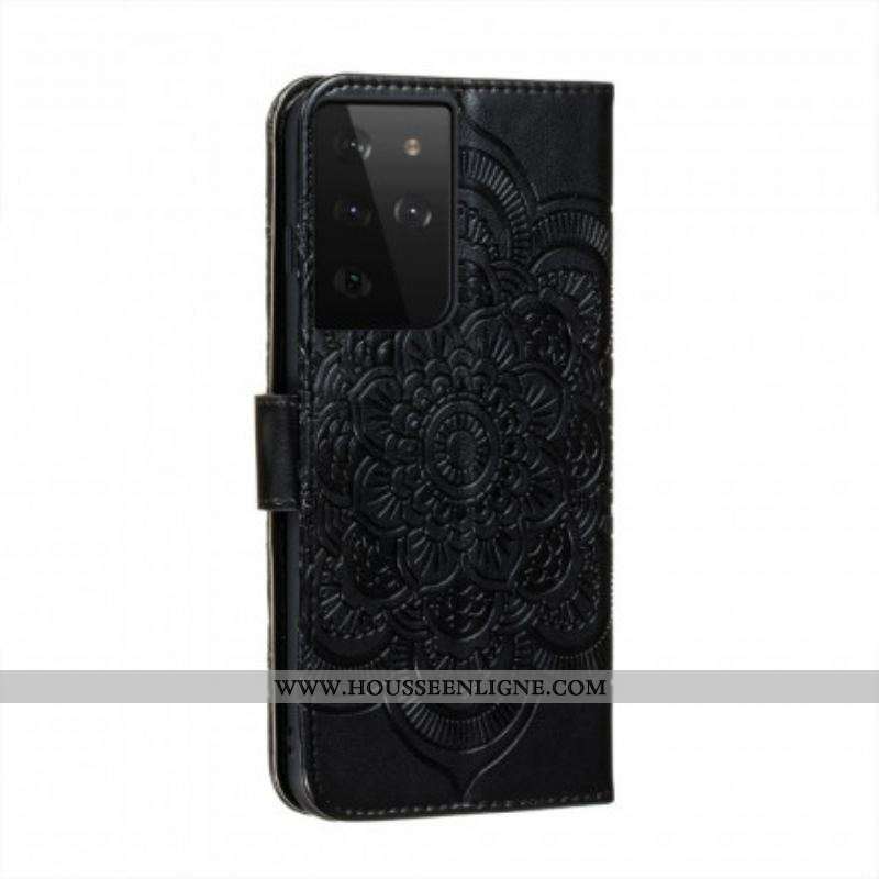 Housse Samsung Galaxy S21 Ultra 5G Mandala Entier