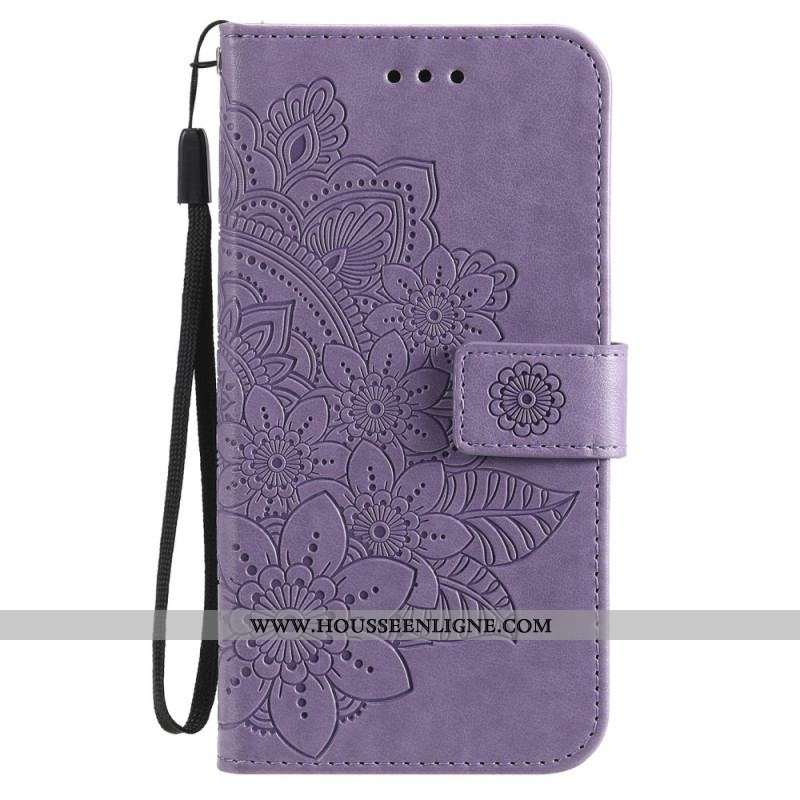 Housse Samsung Galaxy S21 Ultra 5G Mandala de Fleurs