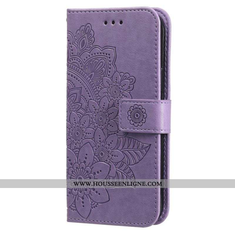 Housse Samsung Galaxy S21 Ultra 5G Mandala de Fleurs