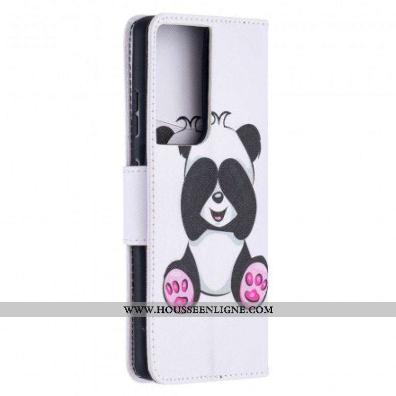 Housse Samsung Galaxy S21 Ultra 5G Panda Fun