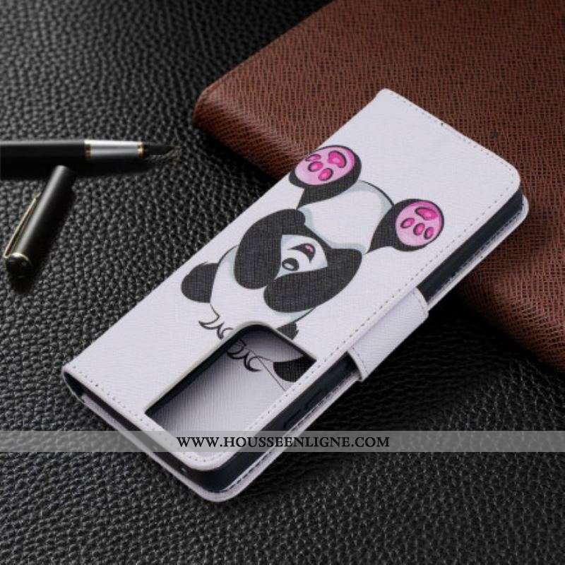 Housse Samsung Galaxy S21 Ultra 5G Panda Fun