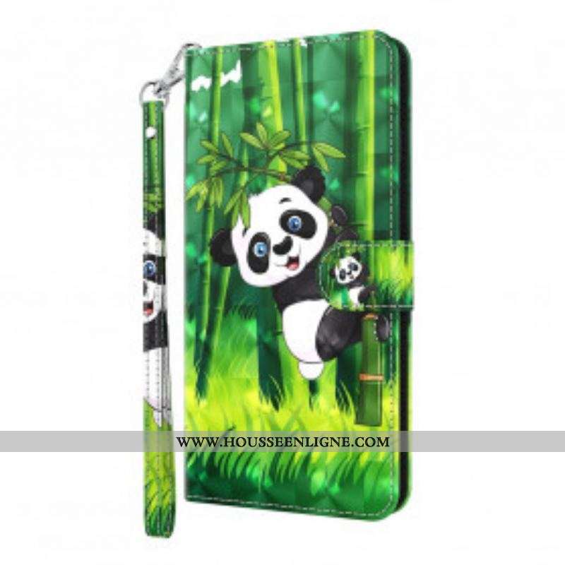 Housse Samsung Galaxy S21 Ultra 5G Panda et Bambou