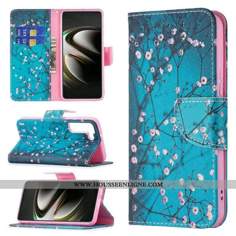 Housse Samsung Galaxy S22 5G Arbre en Fleurs