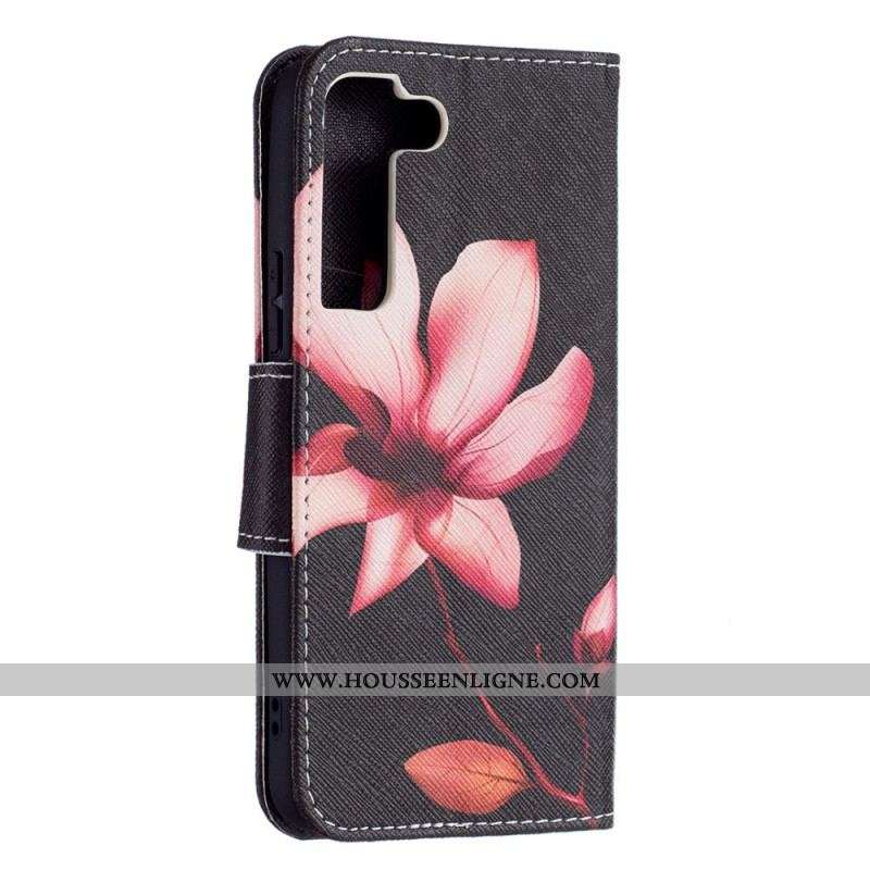 Housse Samsung Galaxy S22 5G Fleur Rose