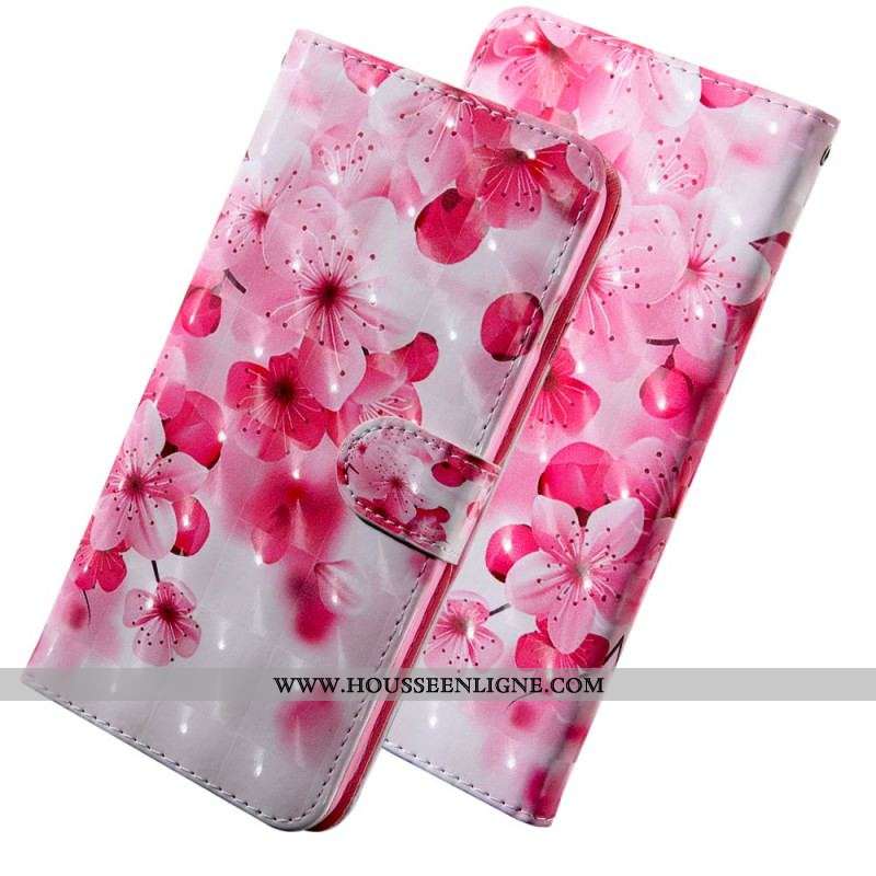 Housse Samsung Galaxy S22 5G Fleurs Roses