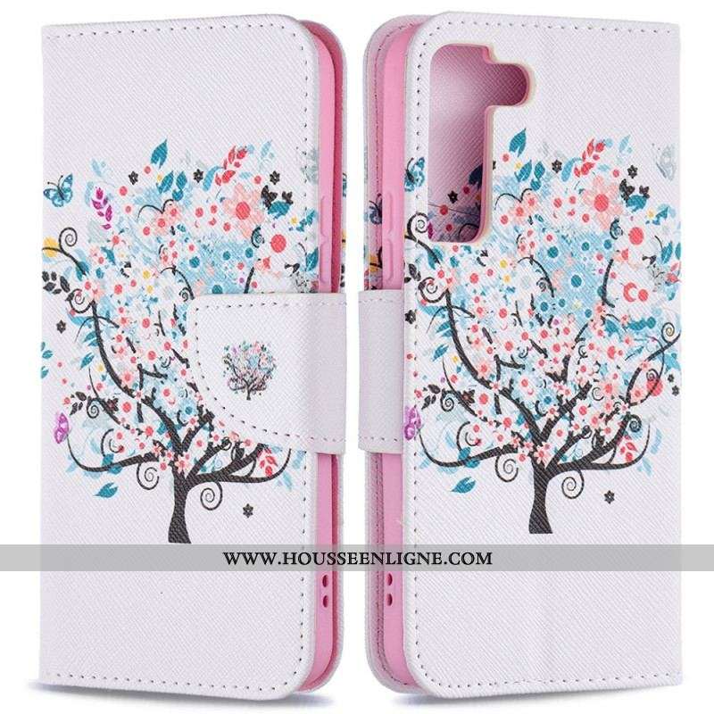 Housse Samsung Galaxy S22 5G Flowered Tree