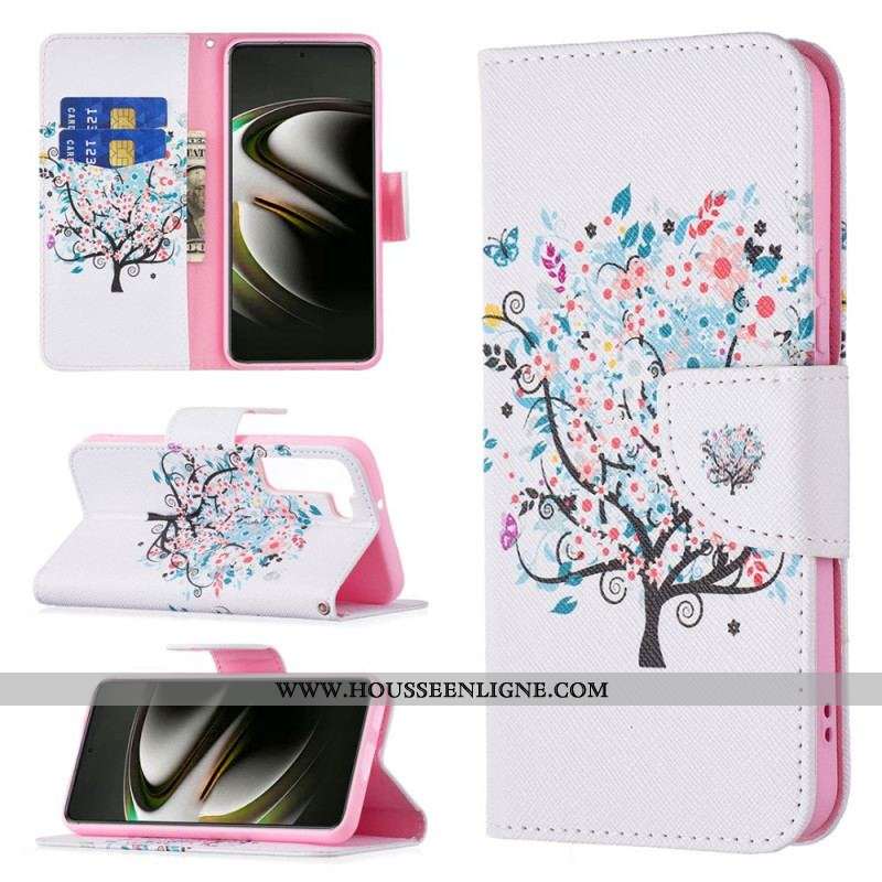 Housse Samsung Galaxy S22 5G Flowered Tree