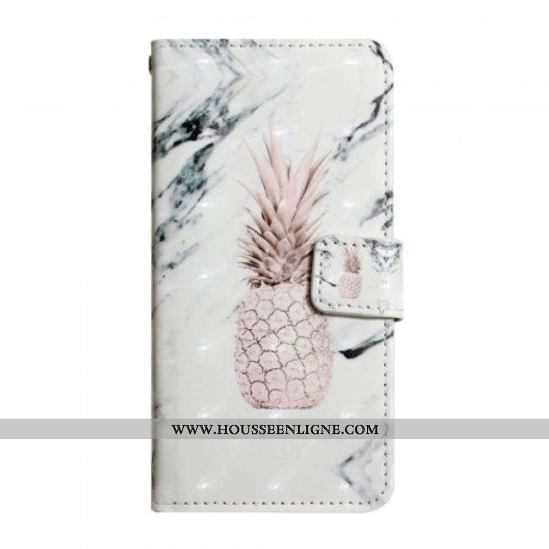 Housse Samsung Galaxy S22 5G Light Spot Ananas