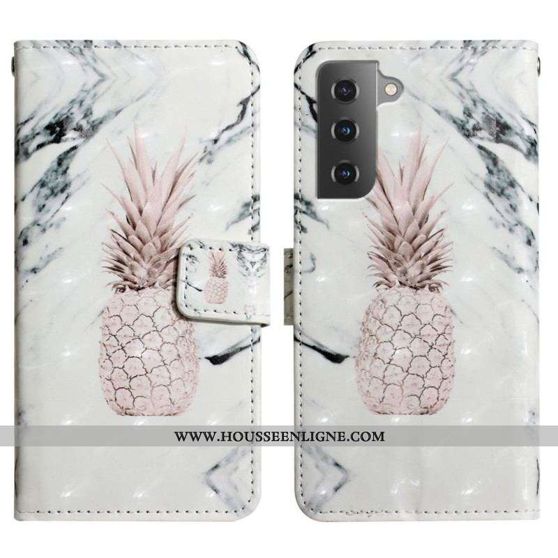 Housse Samsung Galaxy S22 5G Light Spot Ananas