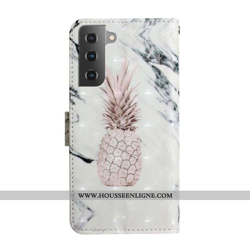 Housse Samsung Galaxy S22 5G Light Spot Ananas