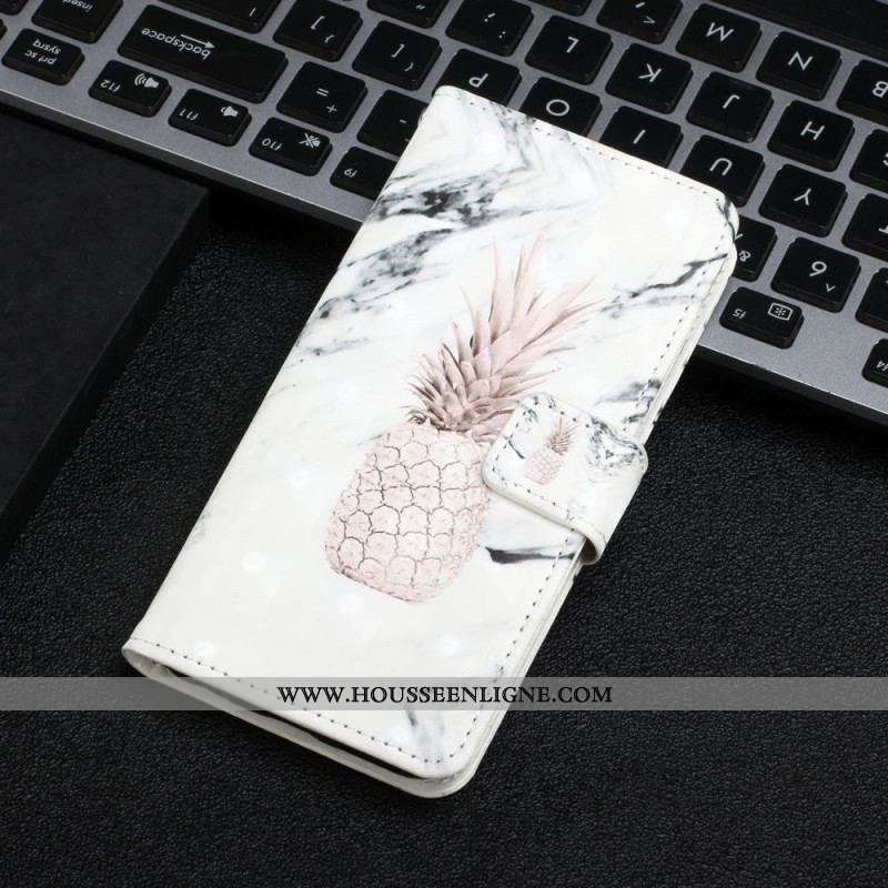 Housse Samsung Galaxy S22 5G Light Spot Ananas