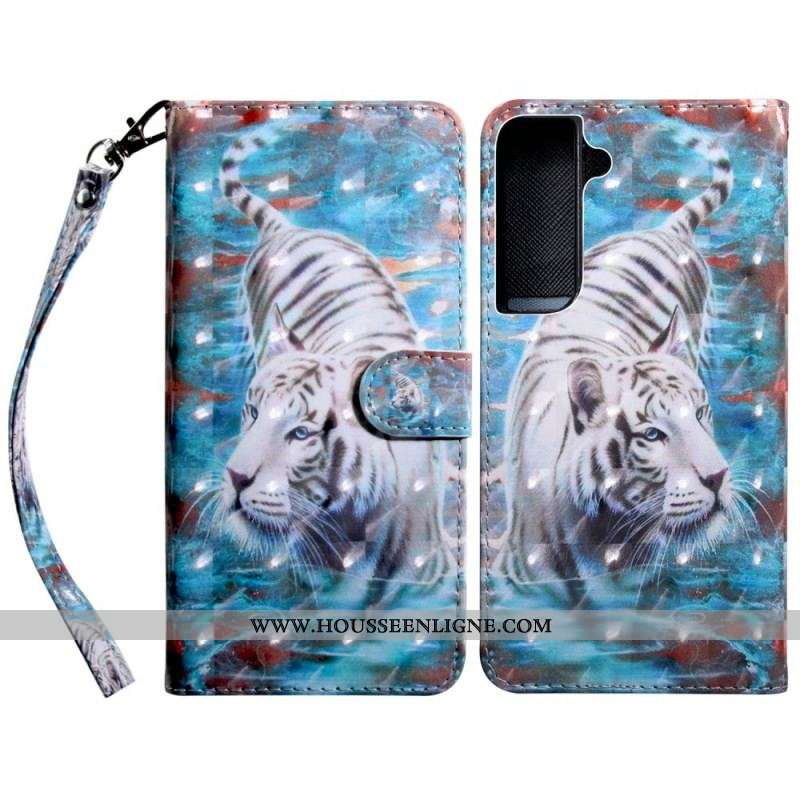 Housse Samsung Galaxy S22 5G Lucien le Tigre