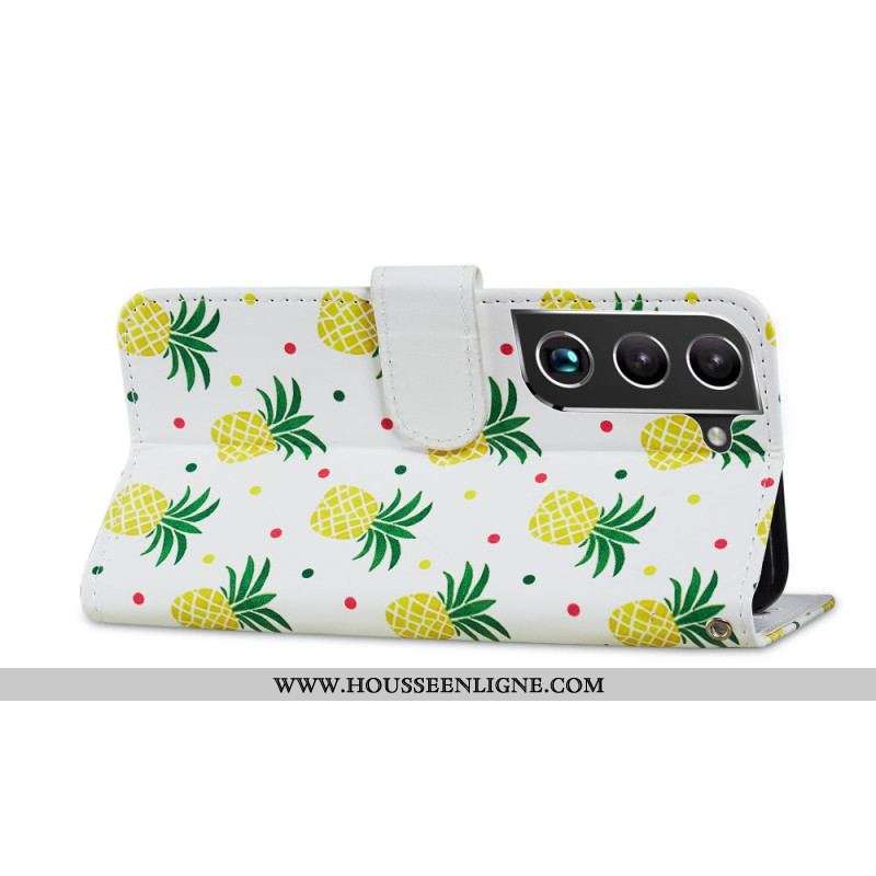 Housse Samsung Galaxy S22 5G Multiples Ananas