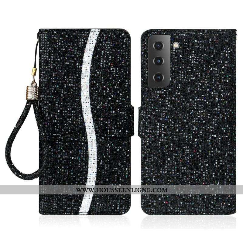 Housse Samsung Galaxy S22 5G Paillettes S Design