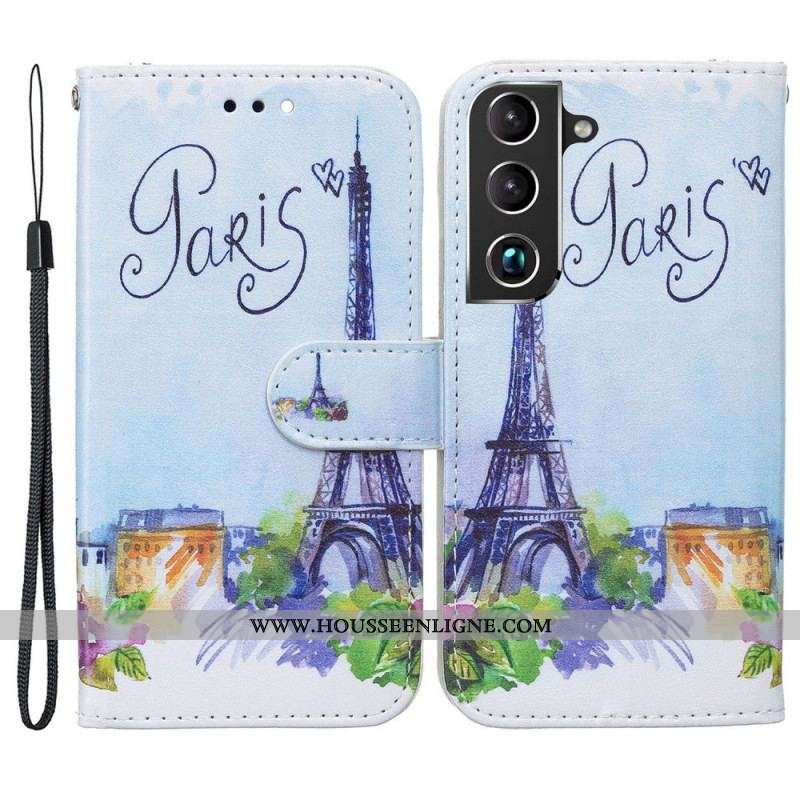 Housse Samsung Galaxy S22 5G Peinture Paris