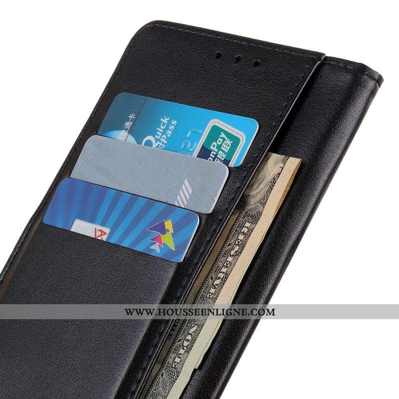 Housse Samsung Galaxy S22 5G Style Cuir Élégance