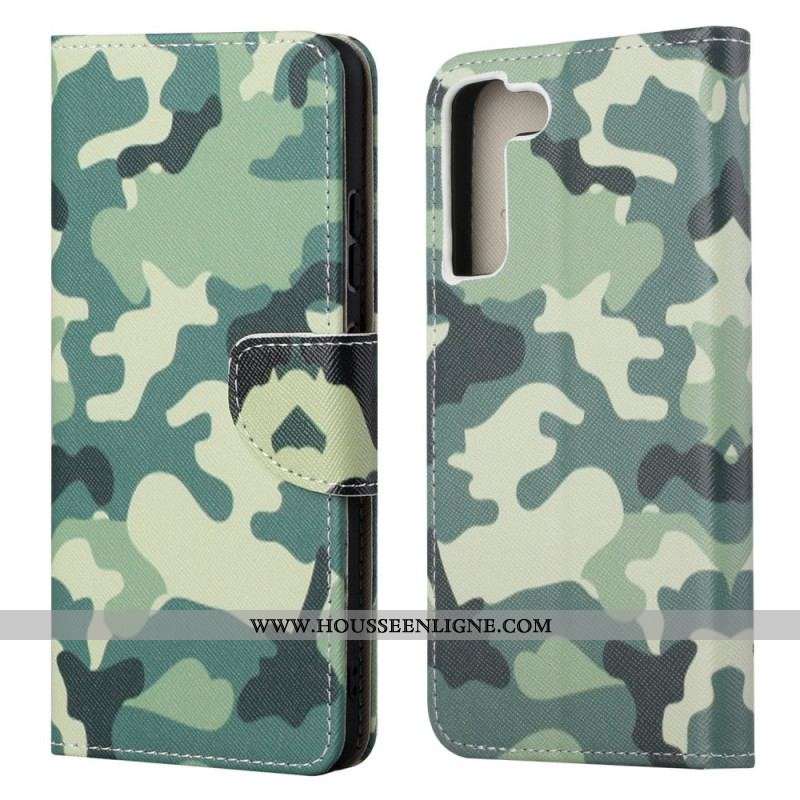 Housse Samsung Galaxy S22 Plus 5G Camouflage Militaire