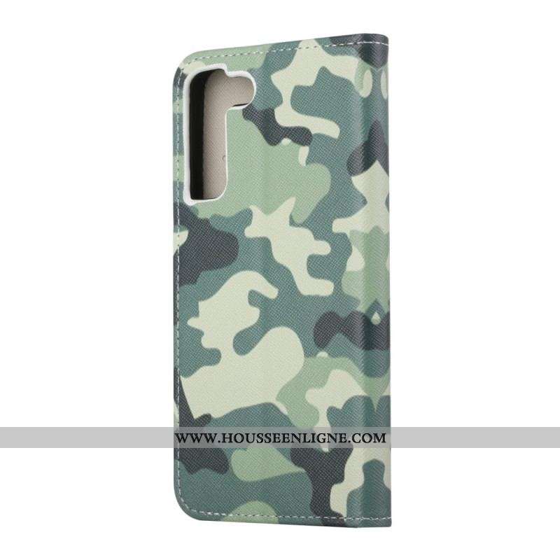 Housse Samsung Galaxy S22 Plus 5G Camouflage Militaire