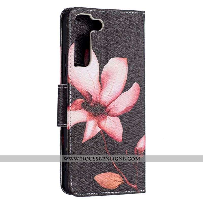 Housse Samsung Galaxy S22 Plus 5G Fleur Rose