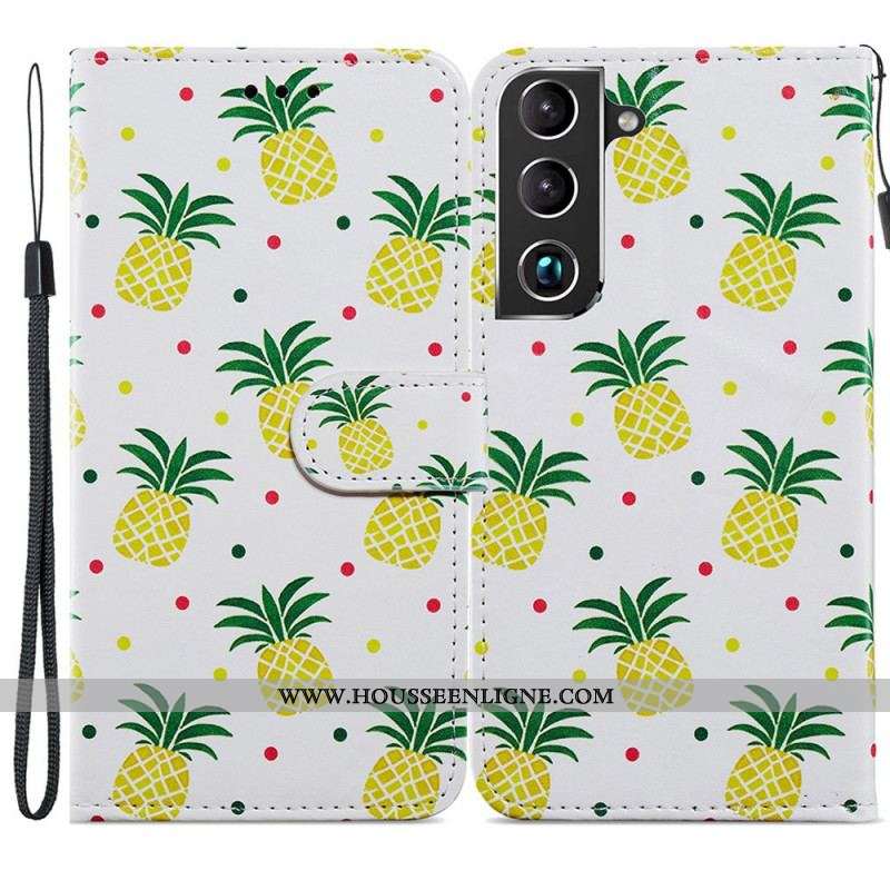 Housse Samsung Galaxy S22 Plus 5G Multiples Ananas