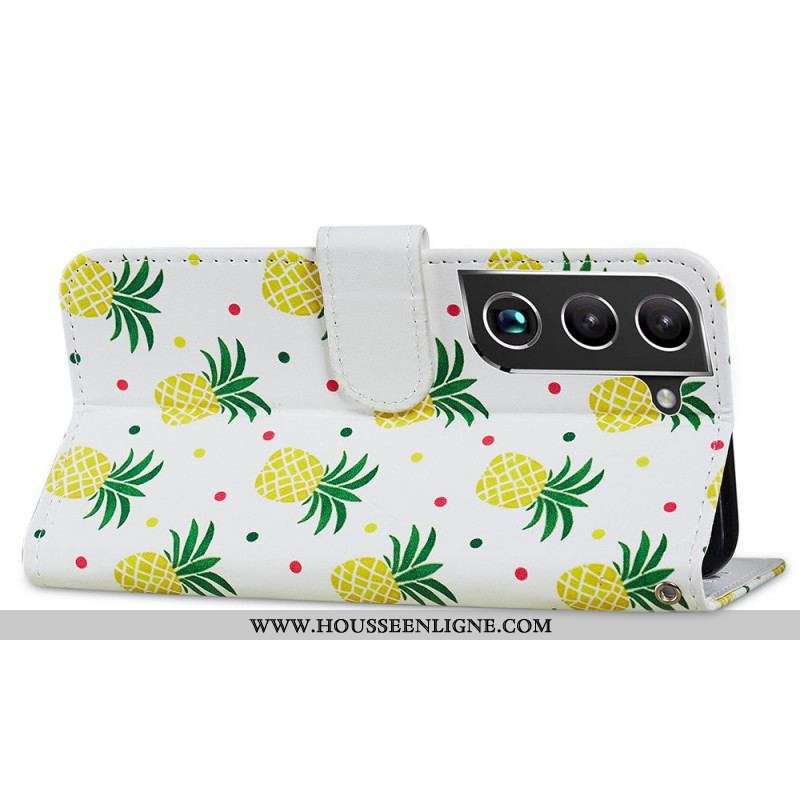 Housse Samsung Galaxy S22 Plus 5G Multiples Ananas