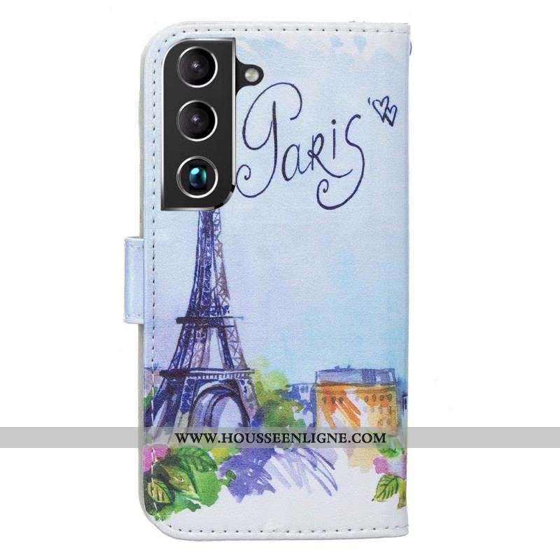 Housse Samsung Galaxy S22 Plus 5G Peinture Paris