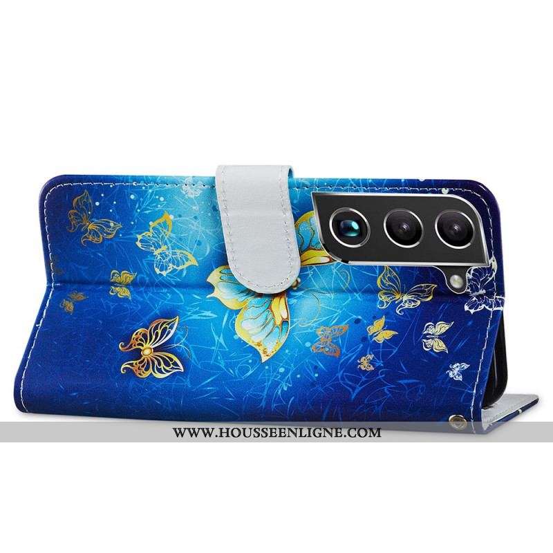 Housse Samsung Galaxy S22 Plus 5G Vol de Papillons