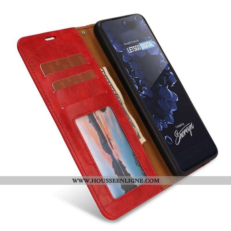 Housse Samsung Galaxy S22 Ultra 5G Coque Détachable Style Vintage